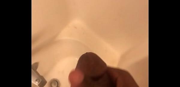  Cumming in the Frat House Shower